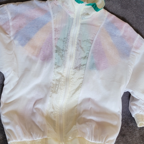 Vintage 80's Track Suit/Windbreaker Top - Picture 7 of 13